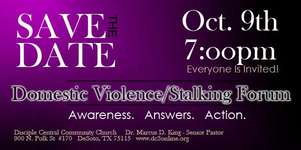 Domestic Violence/Stalking Forum